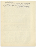 Hunter S. Thompson Letter Signed With Gripping Personal Content -- ''...Ah, jesus, the pressure of this place, the screams of the drowners and the jackal laughter of those in the rafts...''